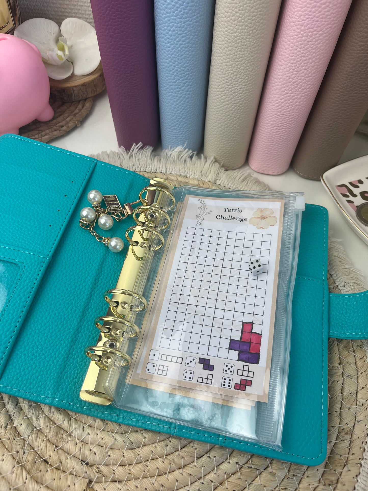 Binder Elegance Tourqouise A6
