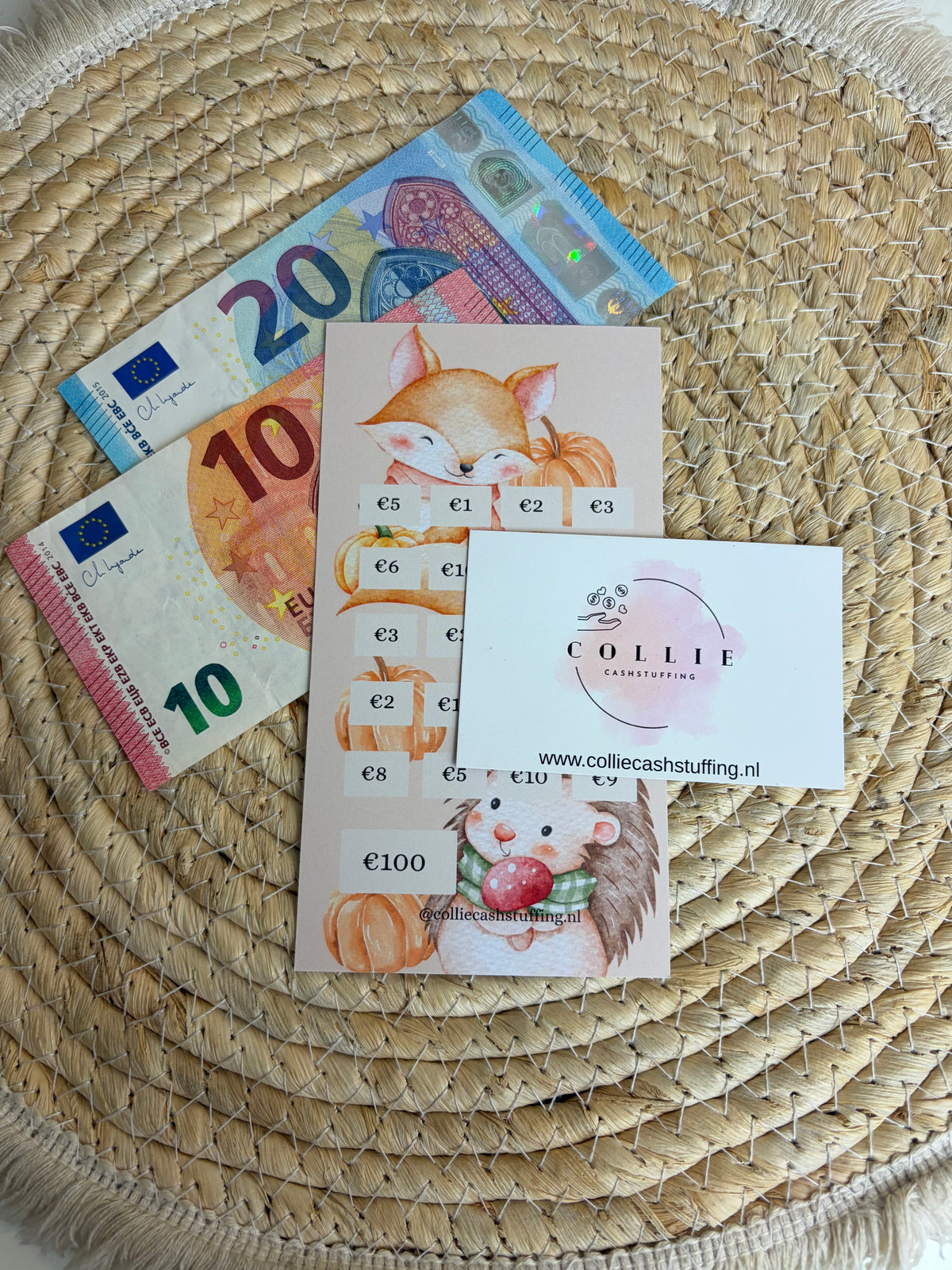 Challenge vosje en egel €100