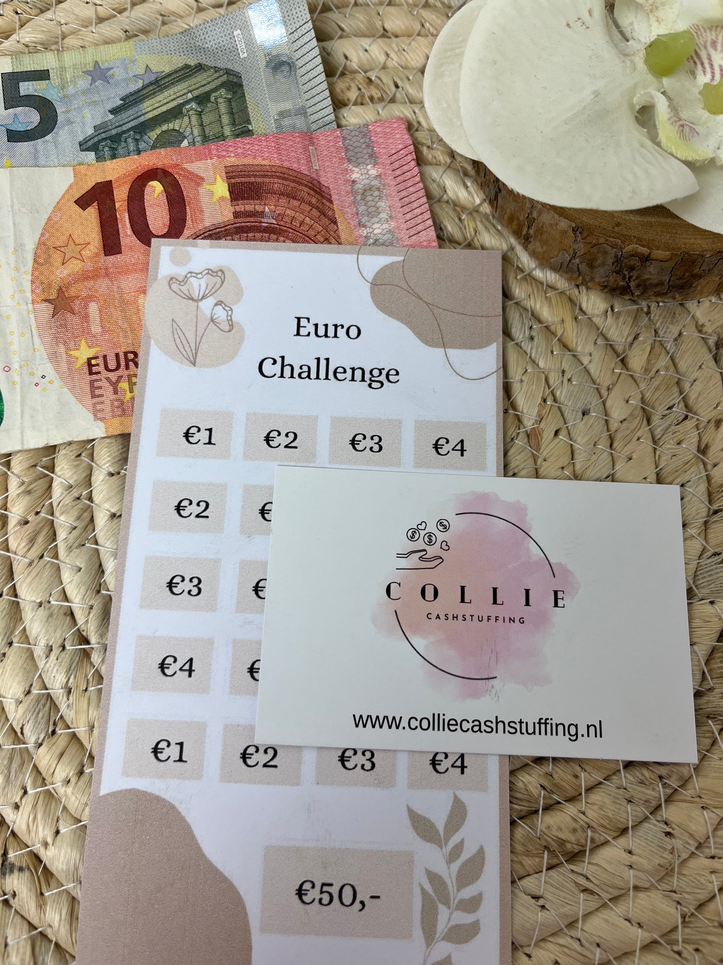 Euro challenge mix €50 Beige