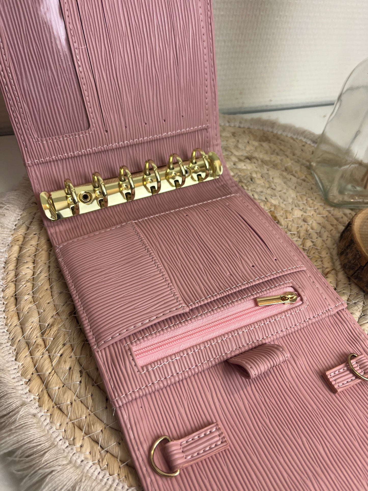 A7 envelop binder roze
