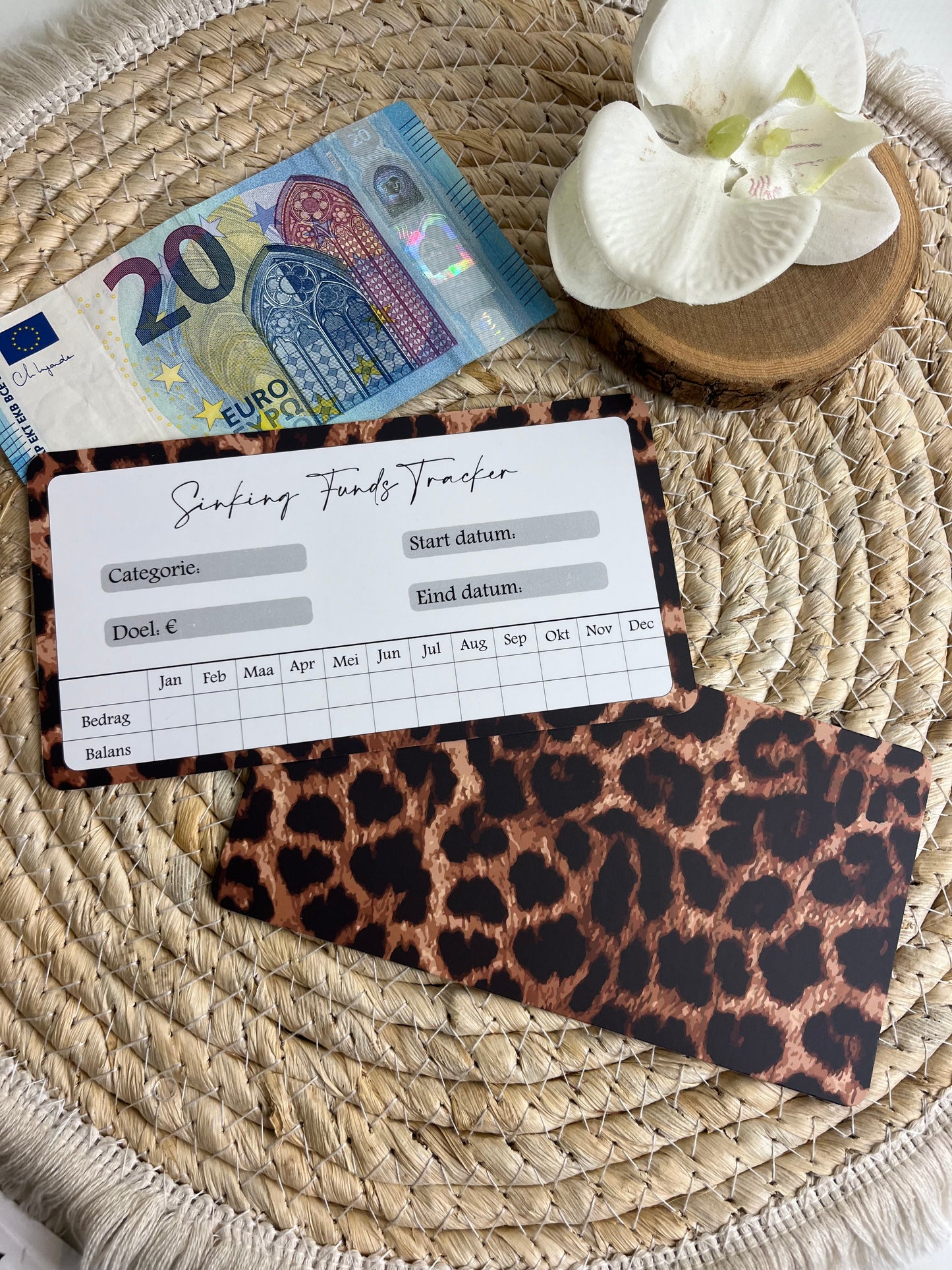 Sinking funds tracker A6 panter