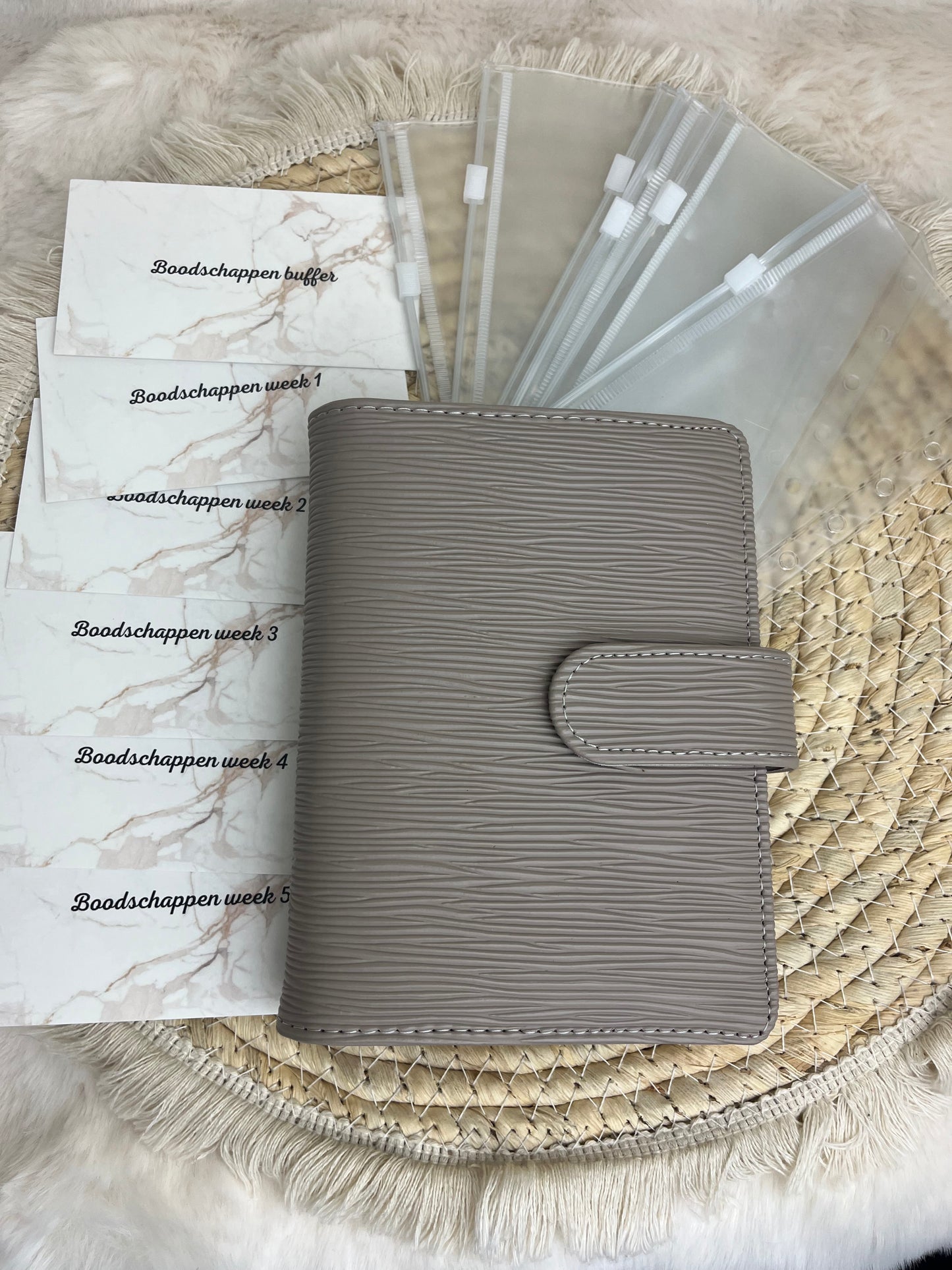 Boodschappen binder marble A7