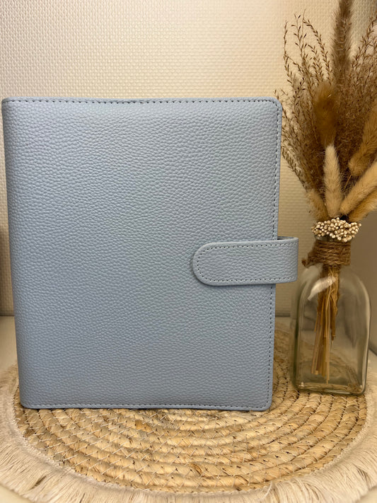 A5 Elegance binder baby blauw