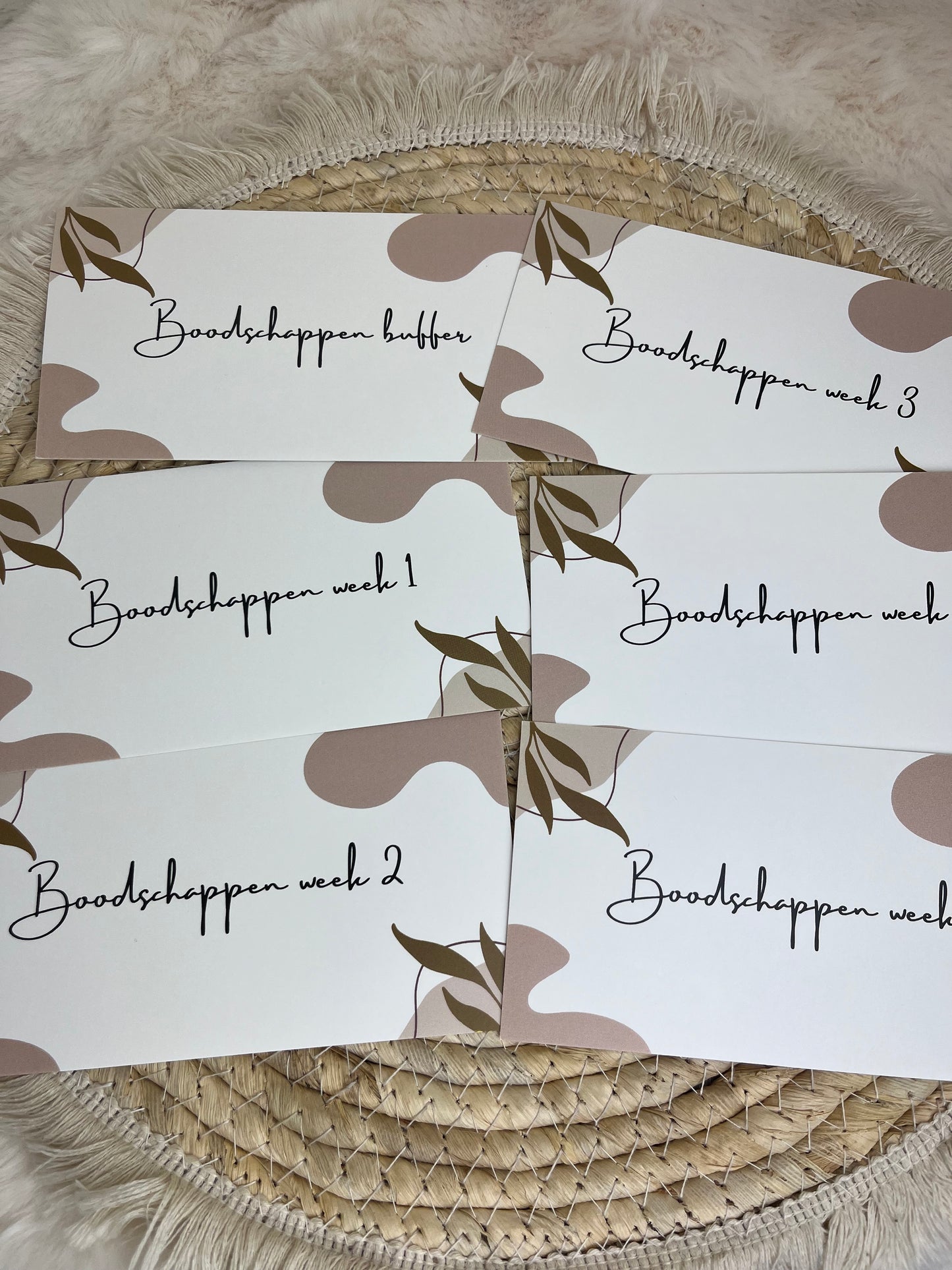 Boodschappen binder basic A6