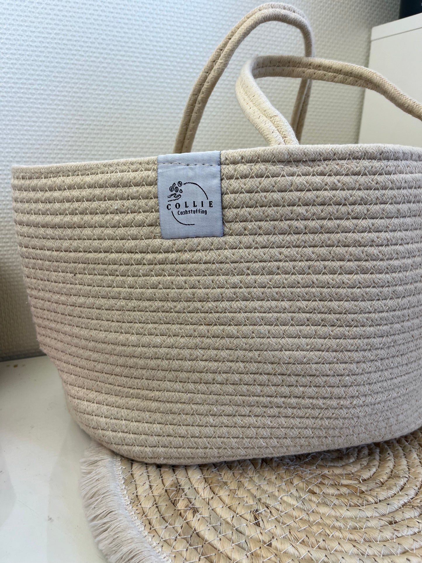 Budget basket/mand Cream