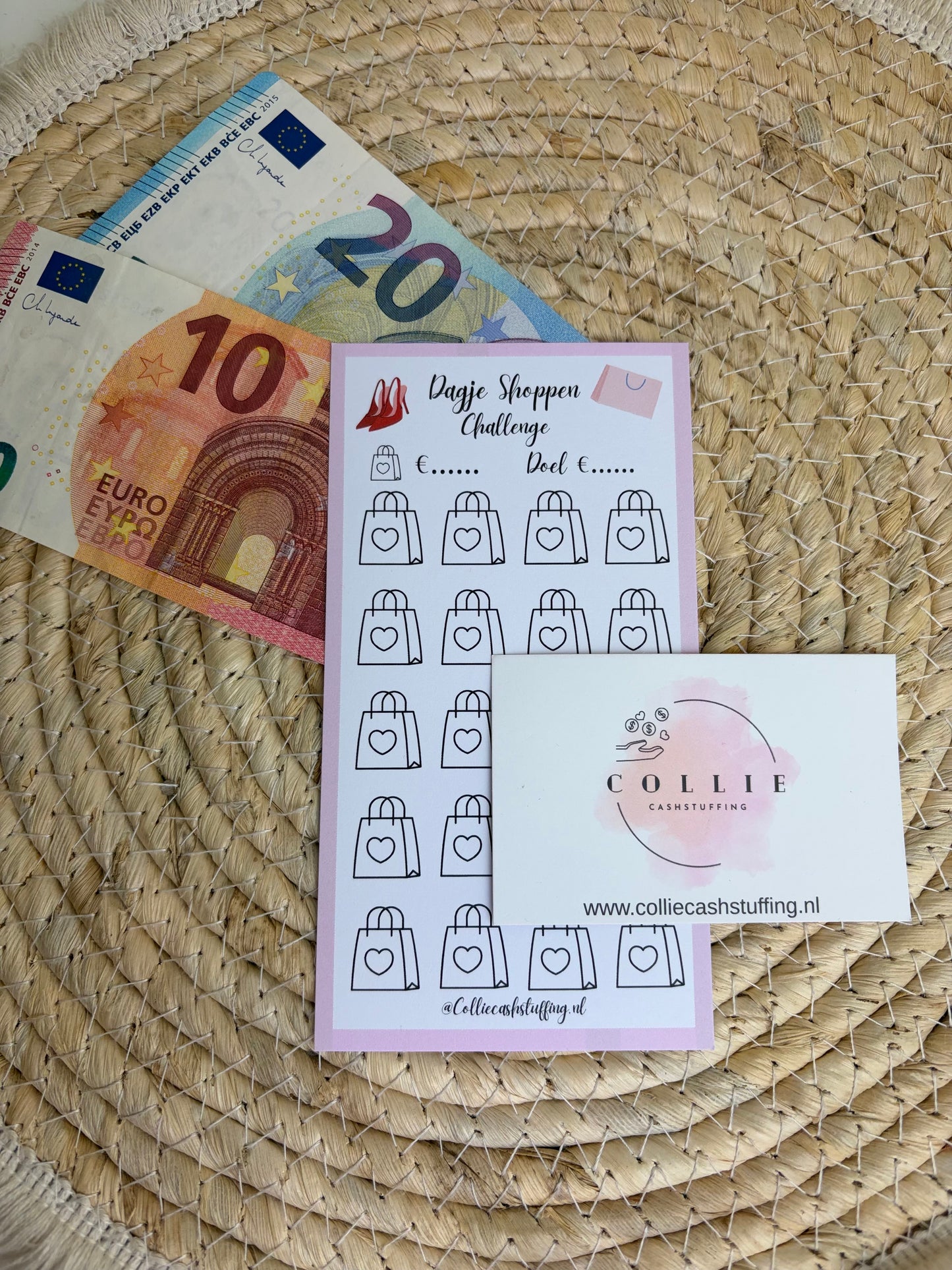 Shopping challenge zelf te bepalen bedrag