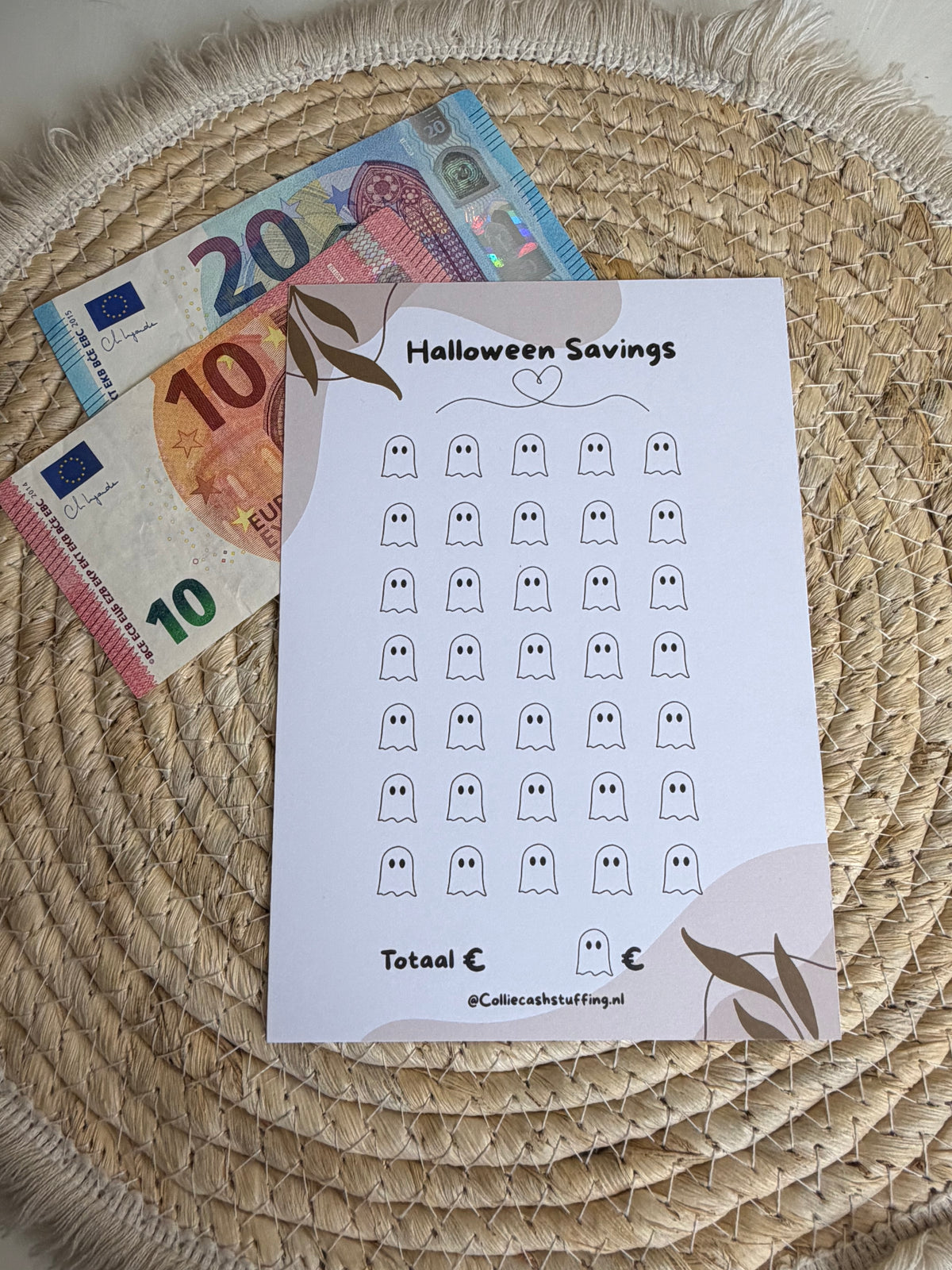 Halloween challenge A5 japandi
