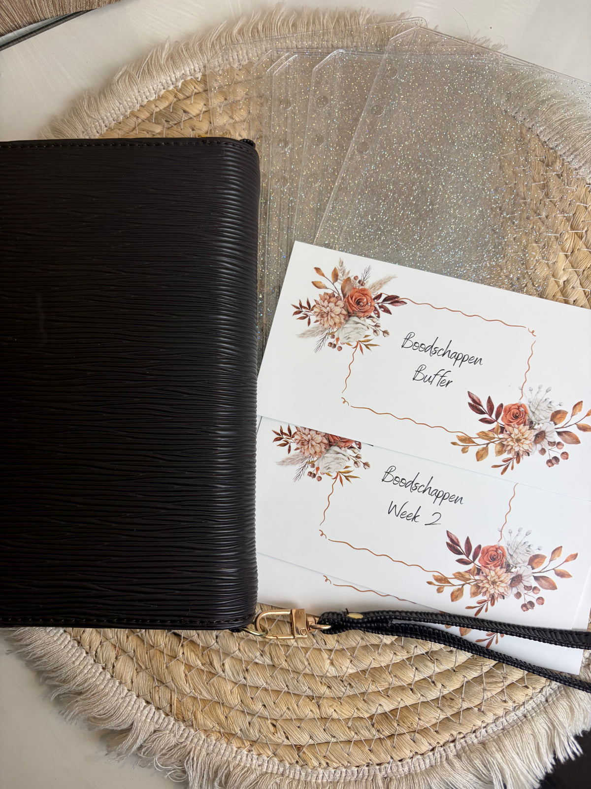 Boodschappen dashboard set autumn A6