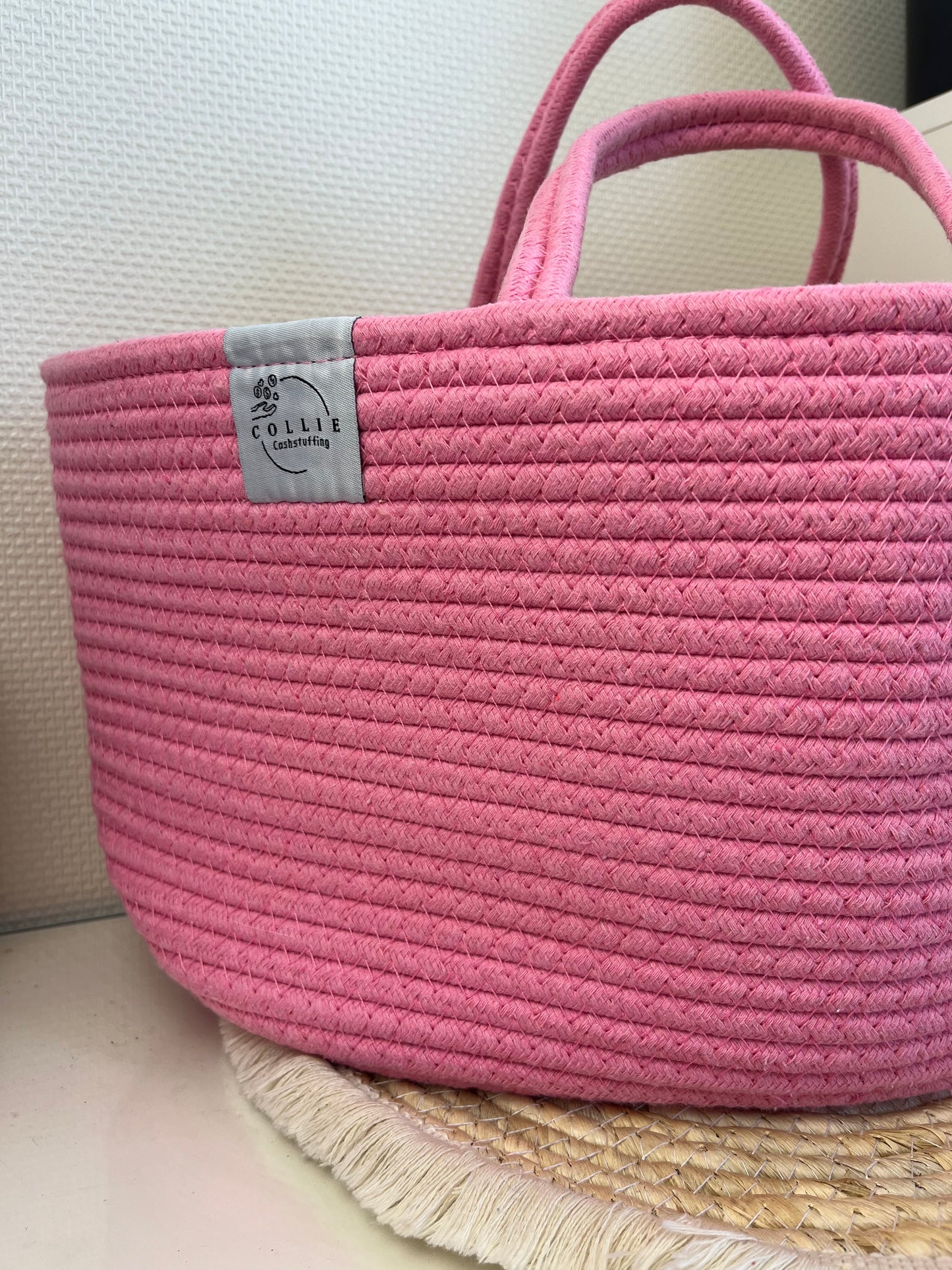 Budget basket/mand Barbie roze