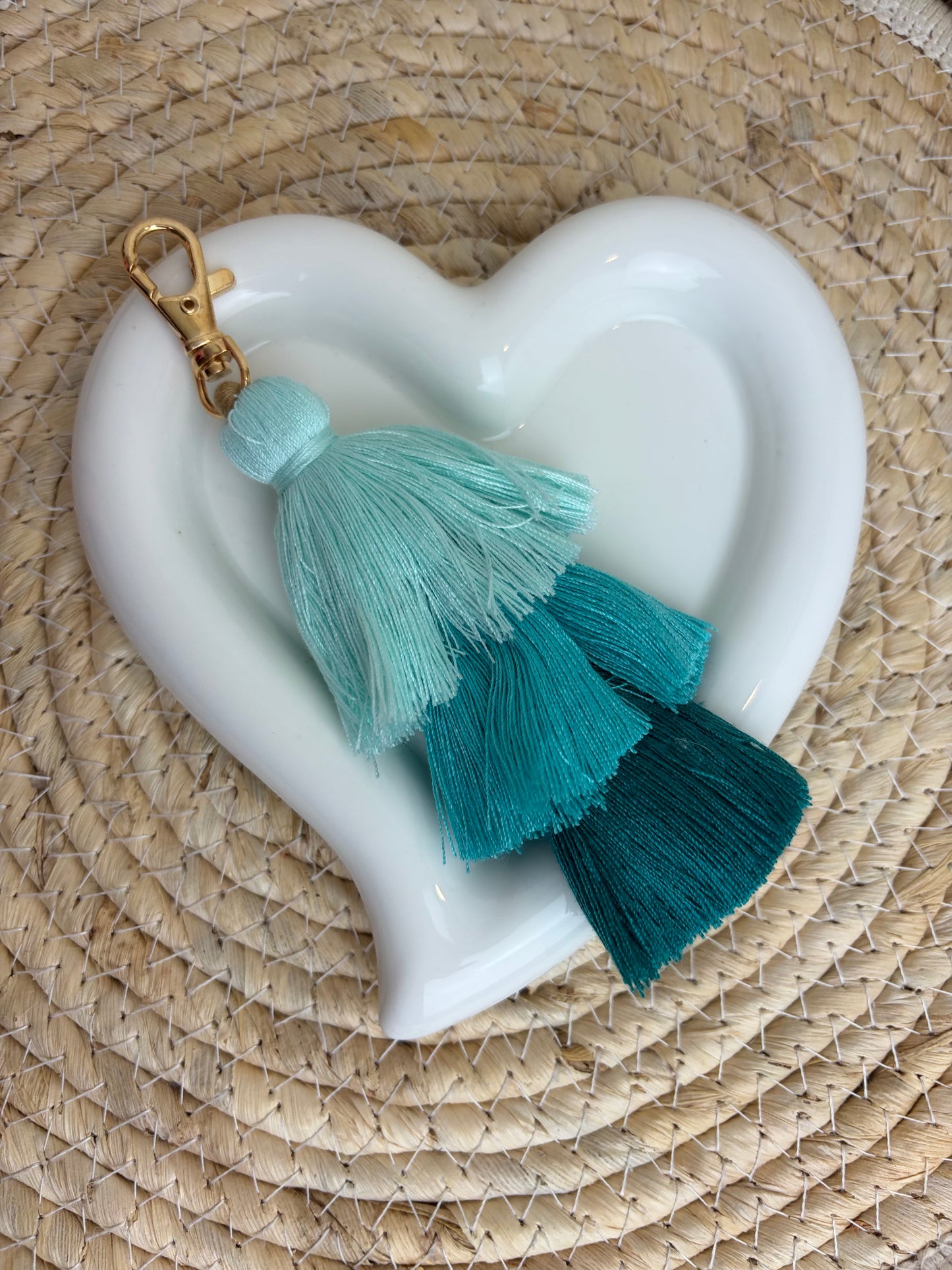 Hanger boho blauw/groen