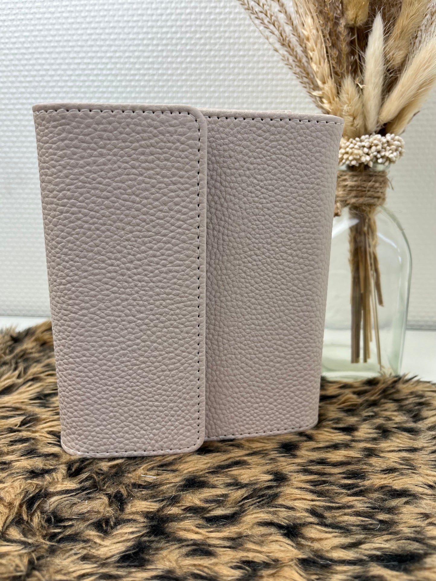 Luxe portemonnee binder a7 beige