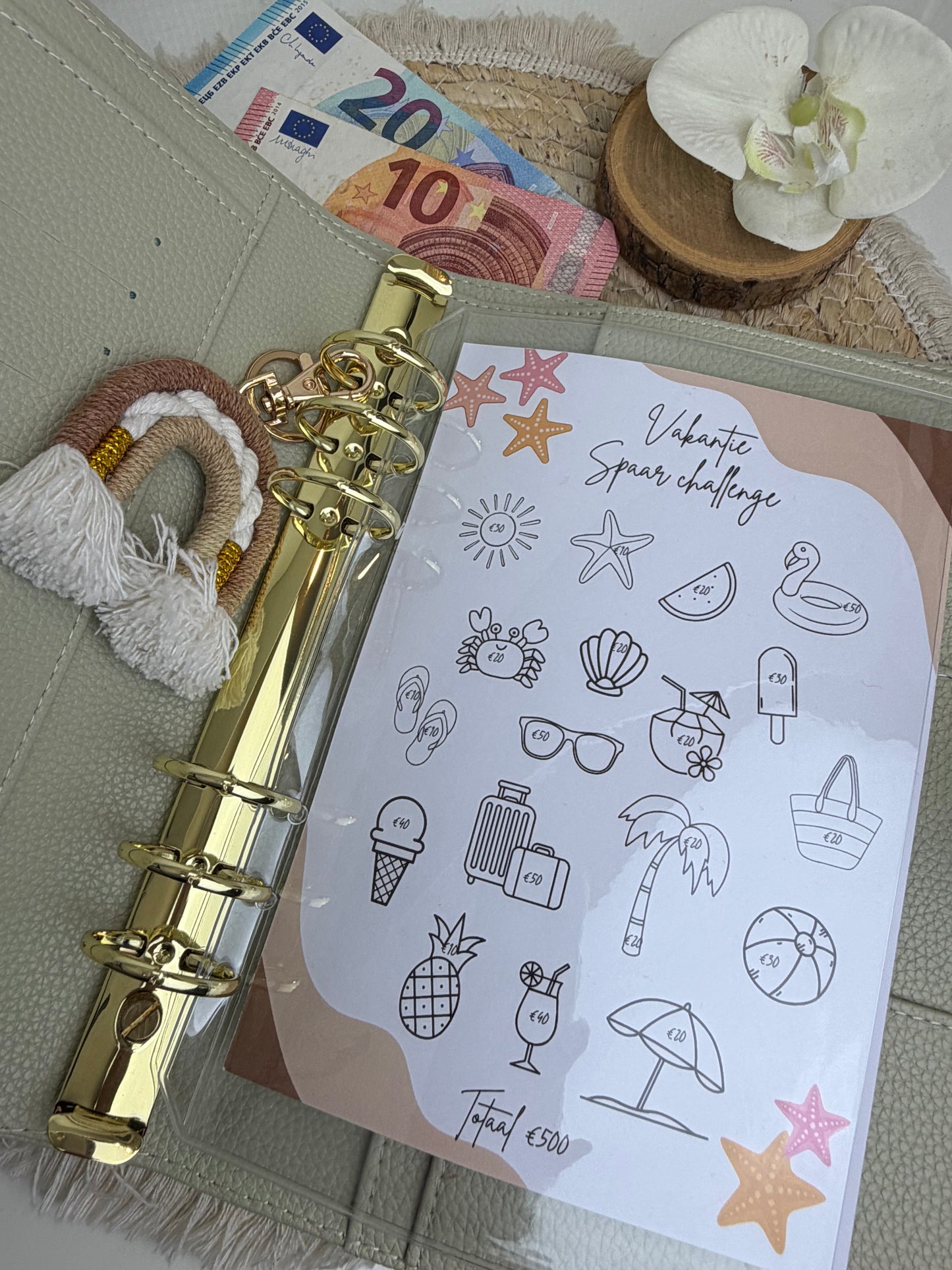 Vakantie challenge A5 afbeeldingen