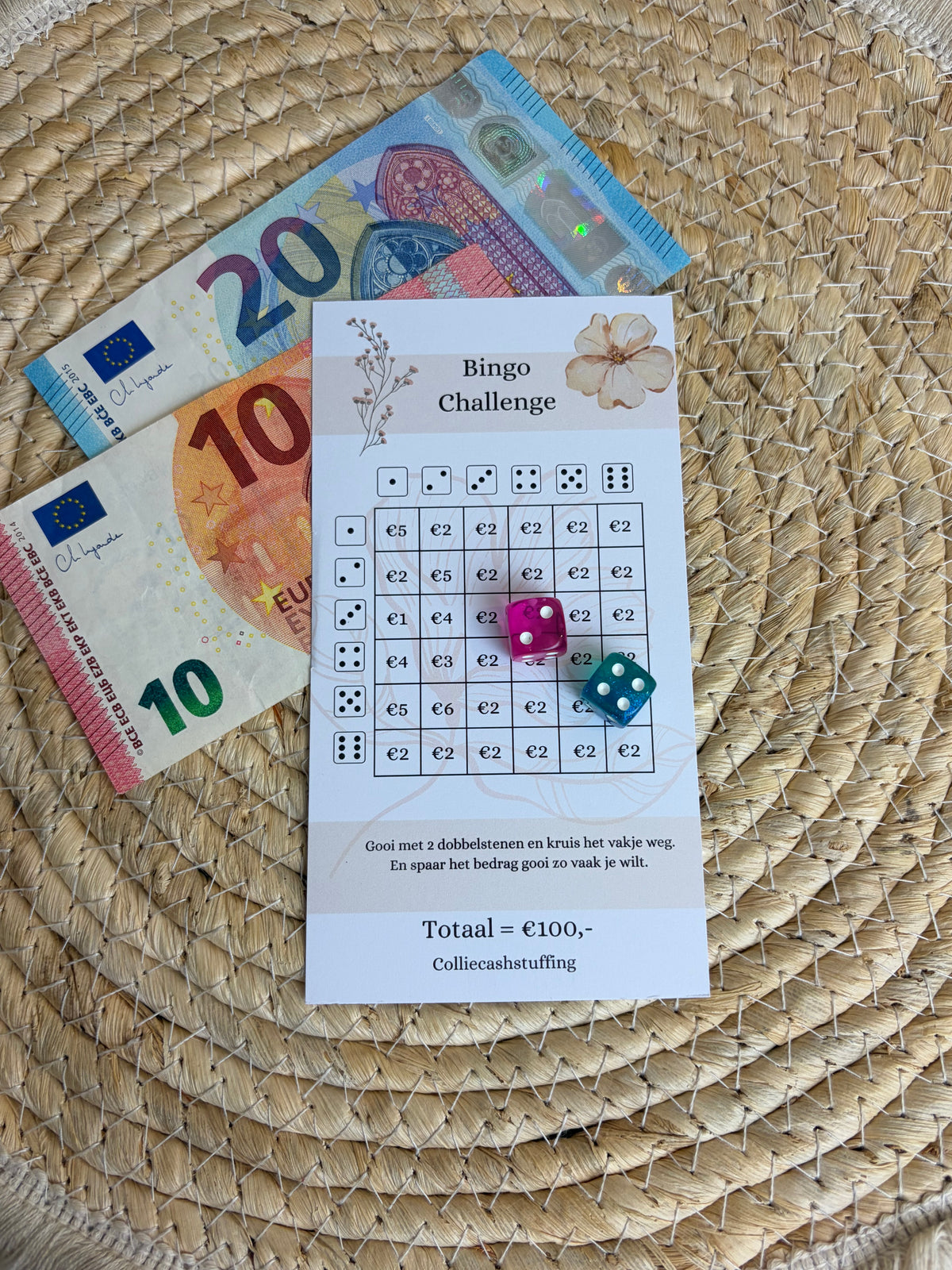 Bingo dobbel challenge A6