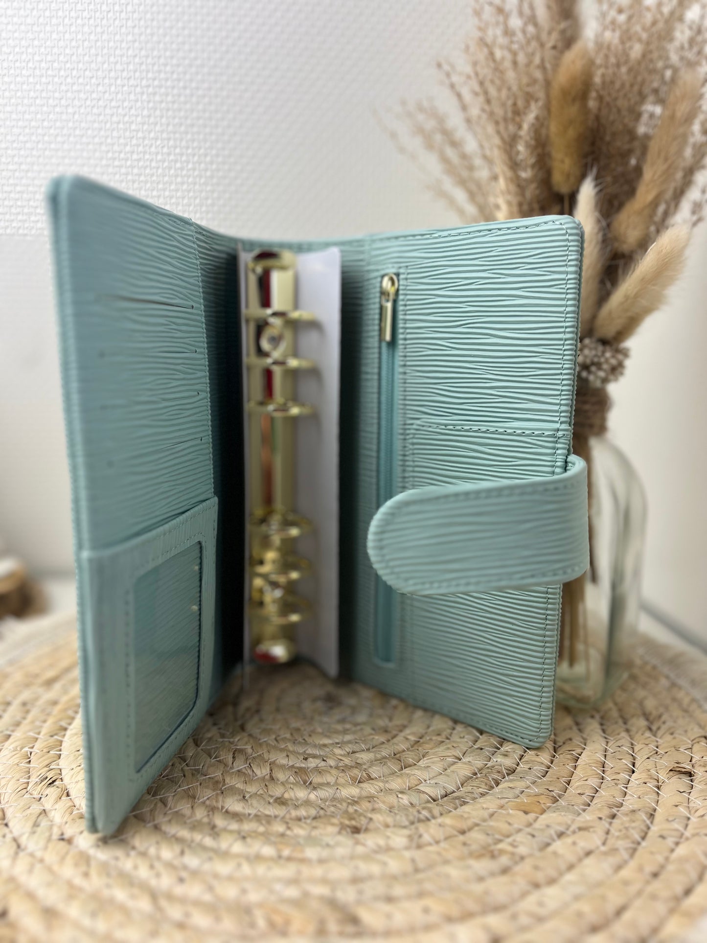Saffiano binder a6 mint