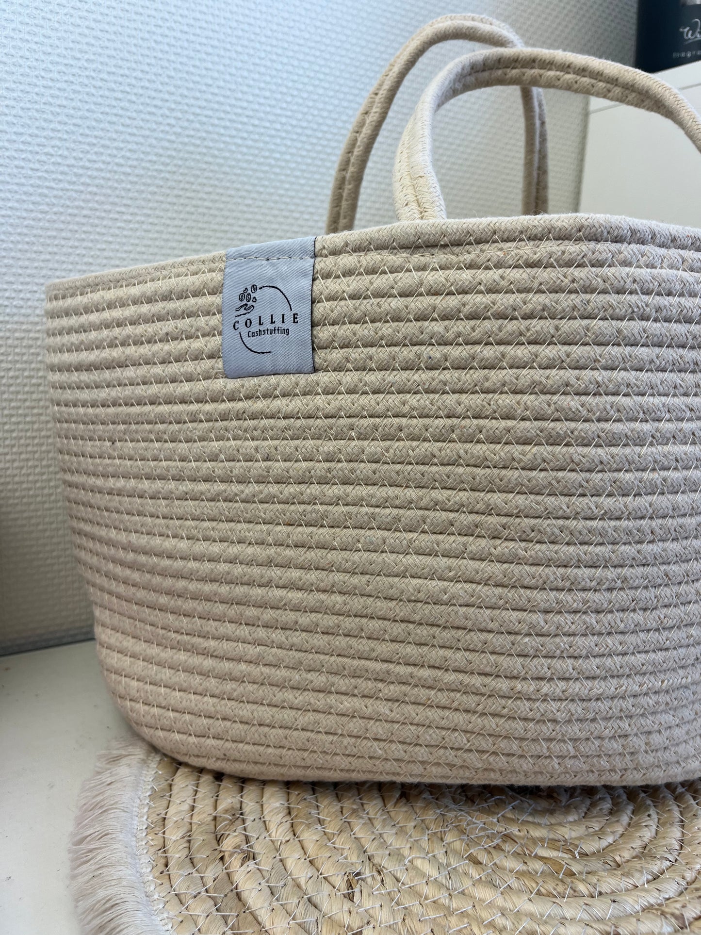 Budget basket/mand Cream