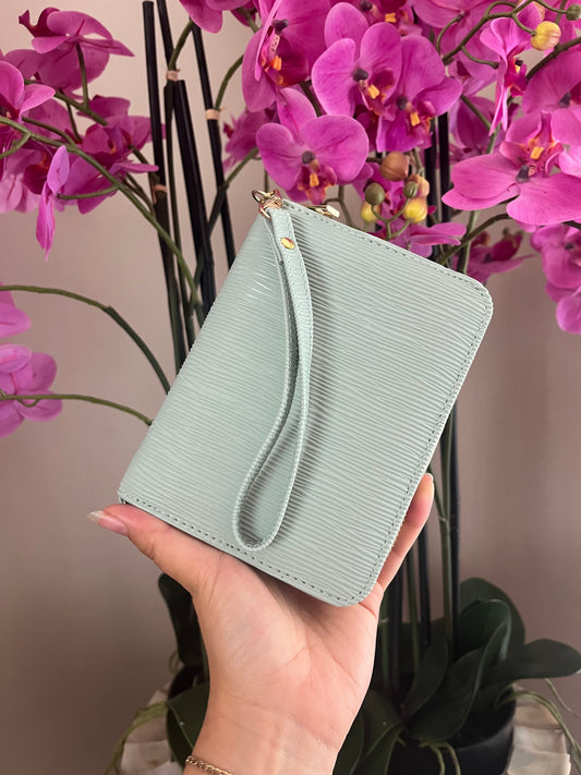A7 portemonnee binder mint