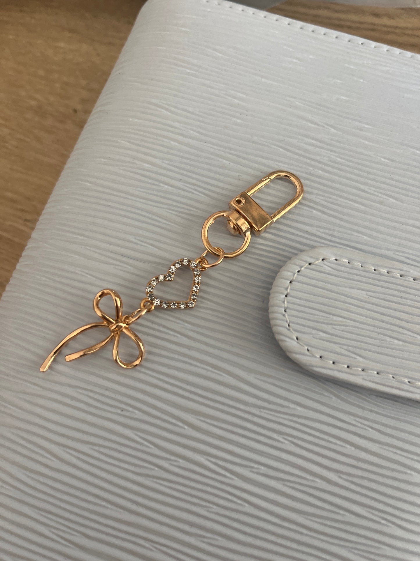Hanger hartje diamant