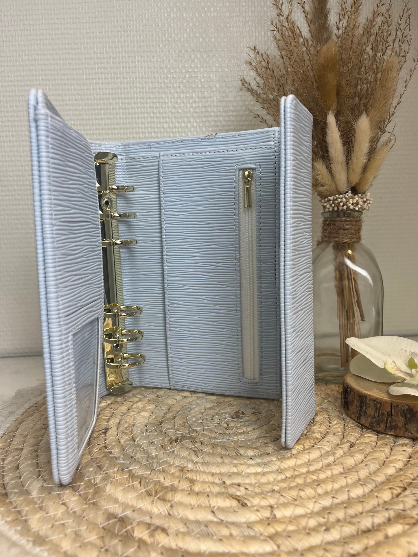 A6 binder dream ice blauw