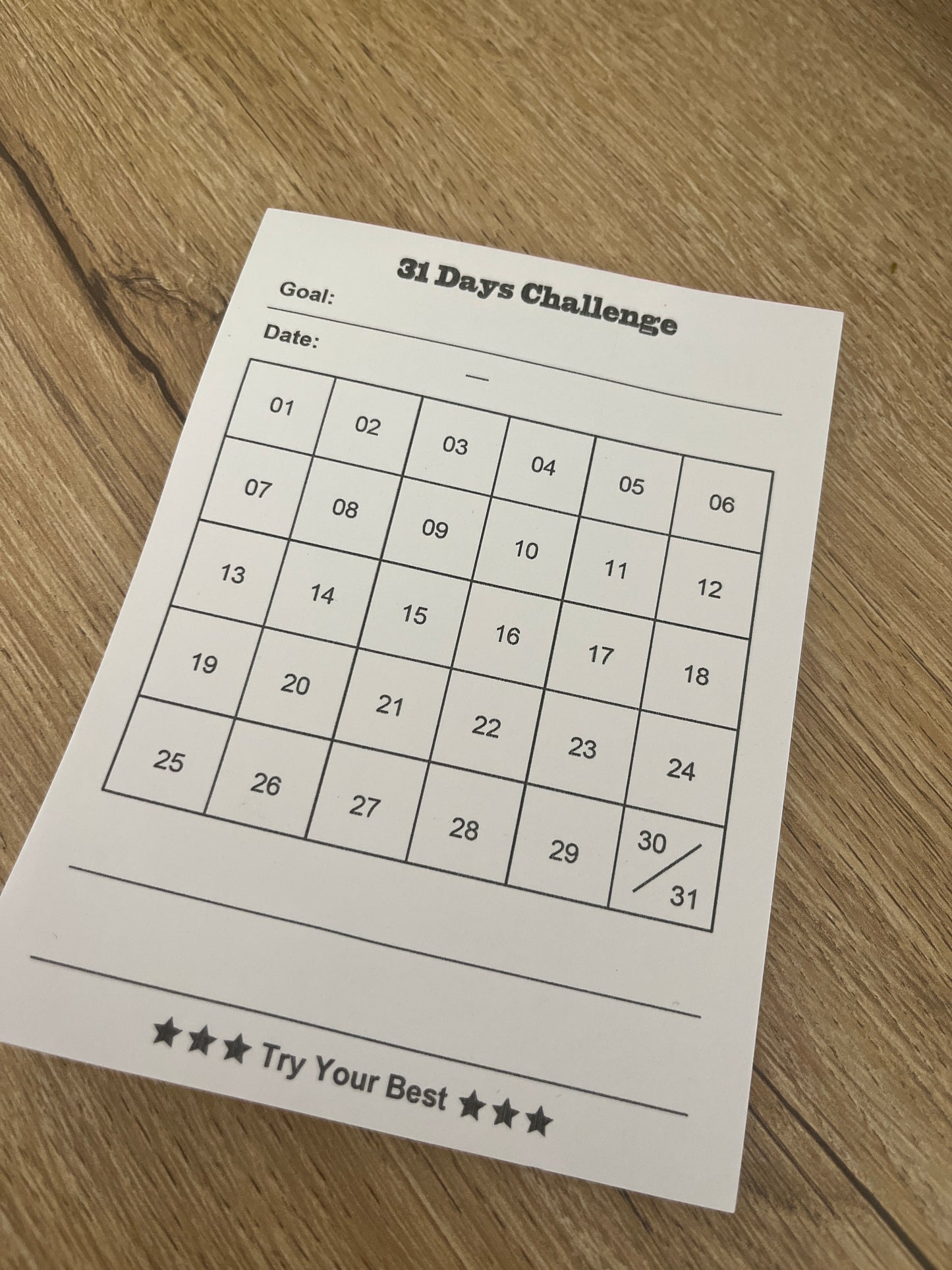 No spend challenge