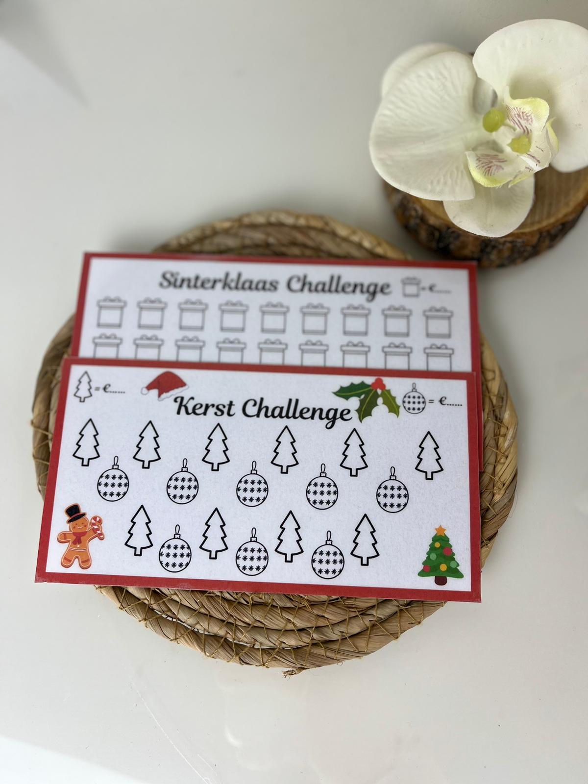 Setje Sint & kerst challenge