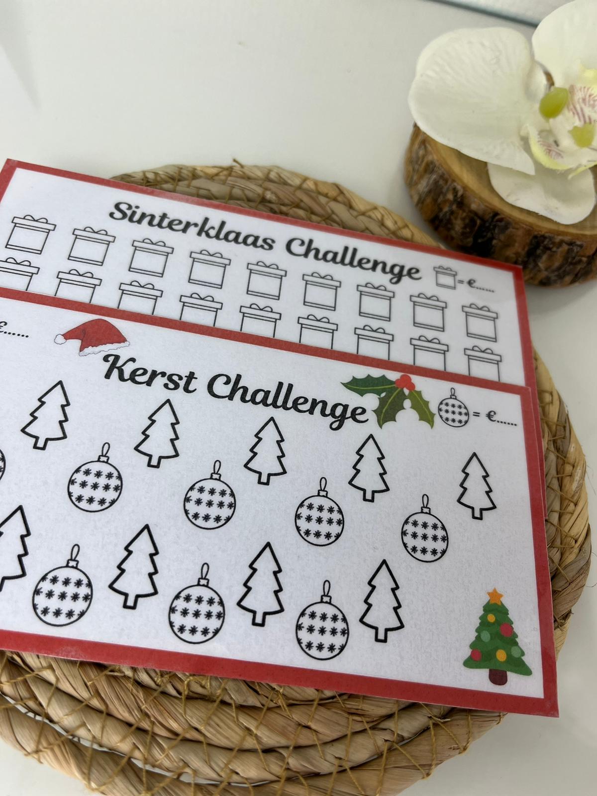 Setje Sint & kerst challenge